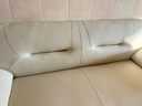 福罗帝（FROUDE）沙发真皮沙发双人位客厅沙发现代简约小户型北欧会客头层牛皮沙发 乳胶款【标准级福罗帝专用头层牛皮】 小三人1.7米 实拍图