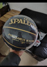 斯伯丁SPALDING经典黑金室内外7号PU篮球77-559Y 实拍图