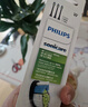 飞利浦（PHILIPS）电动牙刷头官方原装适配钻石3/7/9系列刷柄清洁护龈亮白  欧洲进口 3支装HX6063/96 黑色  实拍图