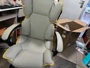 奥伦福特 电脑椅办公椅子电竞椅家用人体工学椅老板椅主播靠背椅皮革转椅 工学椅-灰+乳胶【二代升级气杆】 实拍图