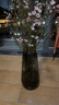 吕姆克花瓶摆件玻璃插花瓶雪柳银柳餐桌装饰新房布置摆件高25CM灰色6972 实拍图