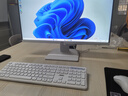AOC品牌一体机电脑全新商务办公家用游戏设计剪辑Ai台式全套整机 27英寸13代N95+16G+512G固态 联保三年/内置WIFI.音响/键鼠 实拍图