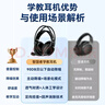 智国者【700W师生选择】耳机头戴式英语e听说考试中高专用听力说耳返麦口语学习带麦USB接口学生学校录音 实拍图