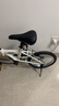 大行（DAHON）KT610折叠自行车16英寸城市通勤迷你成人男女学生小轮单车 白色 实拍图