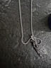 BJYL浮木项链男士复古风吊坠男生锁骨链小众设计时尚配饰品男潮礼物 实拍图