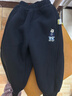 嘟嘟家儿童冬装加绒长裤男童冬季加厚束脚裤女童保暖卡通裤子宝宝休闲裤 藏青色 90 实拍图