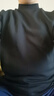 布先生小高领加厚保暖长袖打底T恤男秋冬打底衫 钢琴黑 XXL/185  实拍图