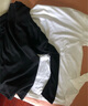 翊尚美半高领打底衫女春秋纯色长袖打底衣女士可外穿新款百搭显瘦上衣 显瘦黑+淡雅白【两件装】 均码 【80-140斤】【多买更划算】 实拍图