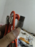 120w超级快充数据线一拖三适用华为苹果车载tpyec手机充电三合一 1.2米【三合一接口/赤橙橘】 120w超级快充【裸线) 实拍图