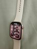 Apple/苹果 Watch Series 10 智能手表GPS款46毫米玫瑰金色铝金属表壳淡桃粉色运动型表带S/M MX293CH/B 实拍图