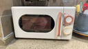 美的小滋味系列微波炉变频家用小型奶油风百搭复古转盘式一级能效低频轻音20L预制菜加热（M2H1） 实拍图