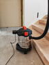 亿力桶式手持吸尘器家用超强大吸力工业车载商用大功率有线 干湿两用除尘机地毯桌面开荒保洁6263-12L  实拍图