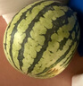 京鲜生 黑美人西瓜 1粒装 净重8-9斤 脆甜多汁 年货水果源头直发 实拍图