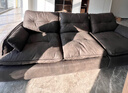 NORHOR北欧表情柏林系列包豪斯/沃尔夫高靠背大坐深转角苯胺皮真皮沙发G 深咖色一字位2.93m【3月10日前发货】 晒单实拍图