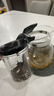 金灶（KAMJOVE）玻璃茶壶泡茶壶懒人茶具飘逸杯按压式冲茶器过滤茶水分离绿茶杯 实拍图