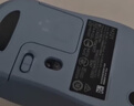 罗技（Logitech）M221 轻音鼠标 无线鼠标 办公鼠标 对称鼠标 带无线微型接收器 雾霭蓝 实拍图
