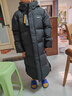巴布豆（BOBDOG）95绒儿童羽绒服2025冬季男女中长款保暖A类防风抗菌面料连帽外套 黑色 240g+充绒 【抗寒-20°C】 150 推荐【身高135-145cm】 实拍图