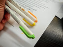 斑马牌 (ZEBRA)双头柔和荧光笔 mildliner系列单色划线记号笔 学生标记笔 WKT7 柔和蓝 实拍图
