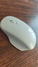 英菲克（INPHIC）M1二代无线蓝牙鼠标可充电办公轻音电量显示便携人体工学三模适用苹果惠普华为笔记本电脑ipad通用 【蓝牙三模+右手选这个+侧翼指托+光面】陶瓷白 实拍图