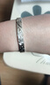 中国珠宝七夕情人节礼物有凤来仪银手镯女款999足银银镯子银饰送女友 实拍图