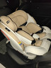 初婴贝儿童安全座椅汽车用0-4-12岁婴儿宝宝车载可坐可躺i-Size通风加热 豪华版金+175°躺+支撑腿+遮阳棚 实拍图