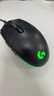罗技（G）G102第二代游戏鼠标 RGB流光灯效鼠标 轻量化  游戏级8000DPI传感器 黑色 200-8000DPI 实拍图