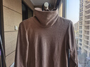 优衣库女装HEATTECH摇粒绒两翻领套头衫/长袖25秋冬新款479608 32 深米色 M /160/84A 实拍图