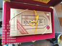 盛安长特一级泾阳茯茶红木礼盒 陕西官茶黑茶手筑金花茯砖茶西安特产 特一级红木礼盒1kg（送闷壶+茶刀+手提袋） 实拍图