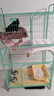 憨憨宠 猫笼 大号方管猫笼子家用带厕所猫屋猫舍猫别墅繁殖笼幼猫成猫笼 90*55*156cm升级无托盘带猫砂垫 实拍图
