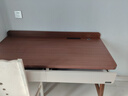 全友家居 书桌新中式实木脚书房写字桌小户型卧室学习桌办公桌电脑桌 实拍图