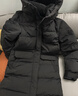 优衣库女装高级保暖羽绒长大衣/老爸评测外套夹克481014 09 黑色 3XL /170/108C 实拍图