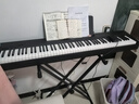 雅马哈新款P145BTB电子钢琴蓝牙款P48升级初学88键重锤专业成人键盘便携 新款P145BTB+X架原装单踏+标配 实拍图