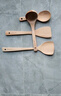 美厨（MAXCOOK）木炒铲锅铲木汤勺木饭勺锅铲 煎铲木铲不粘锅铲铲勺4件套MCCU0117 实拍图
