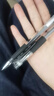 晨光（M&G）文具Q7 拔帽中性笔0.5签字碳素笔商务子弹头学生刷题水笔办公用品 赛美黑笔 30支/盒XGP30118 实拍图