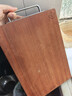 好管家铁木整木菜板家用实木案板切菜板抗菌砧板面板菜板子 【加厚耐剁】铁木整木38*26*2.6 实拍图