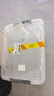 禧天龙塑料衣物收纳箱玩具整理箱车载储物箱55L 透明 1个装 带轮 实拍图