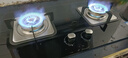 迅达（XUNDA）燃气灶液化气灶家用煤气灶双灶具嵌入式台式两用4.5KW旋流火灶一级能效 Q2HA-液化气 实拍图