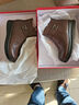 意尔康妈妈鞋棉鞋平底中老年保暖奶奶老人冬鞋女 14550W 棕色 35 实拍图