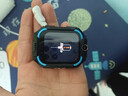 小天才酷盖儿童电话手表双摄旋转翻盖可拆卸GPS定位游泳防水4G5G全网通智能学生男女孩Z6Z8手表 蓝-12核128G双摄旋转+微信+支付 实拍图