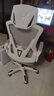 锦汐 电脑椅家用办公椅子靠背人体工学椅学习转椅老板座椅游戏电竞椅 【可后躺】白框灰网 实拍图