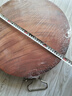 泰南老砧板实木整木菜板正宗黑铁木加厚圆形切菜板家用厨房案板菜墩刀板 整木 39*5cm 钢圈加固款 实拍图