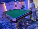 誉见浩瀚（上门安装）斯诺克台球桌国际标准英式比赛专用钢库斯诺克桌球台 10尺 【木库】6腿3.21*1.7高配款 实拍图