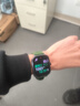 iboann适用小米手环8pro手表带链9pro版洞洞硅胶八九代手腕带男女运动红米watch5/4新款透气 绿色 实拍图
