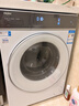 海尔滚筒洗衣机全自动10KG 白色云溪 直驱 一级变频 537超薄平嵌 智投精华洗 晶彩屏XQG100-BLE77A6W 实拍图