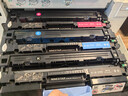 得印cf400a硒鼓 201a 适用惠普m277dw硒鼓 m252dw m252dn m252n m252 m277n打印机墨盒  CF400X大容量四色套装 实拍图
