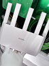 Tenda腾达路由器【千兆WiFi6+穿墙王】无线AX3000信号增强家用放大器Mesh限时补贴金榜一名云霄白立式 实拍图