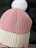 牧萌儿童帽子秋冬季护耳男女童保暖毛线针织帽宝宝学生时尚童帽 粉色 实拍图