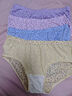 南极人中老年人内裤女纯棉抑菌裆高腰大码内裤加肥送妈妈奶奶三角裤4条 实拍图