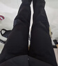 龙牙二代逆锋软壳裤加强版男防风裤加厚抓绒户外保暖裤子休闲通勤运动 极夜黑 32 175/84B（高175重146-165） 实拍图