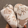 十月结晶新生儿脚套夹棉秋冬男女宝宝护脚套0-12个月婴儿软底鞋子 奈奈小兔粉 6-12个月 实拍图